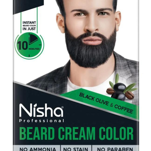 NISHA COLORATION CREME A BARBE